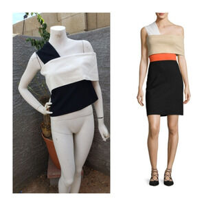 Rosetta Getty One-Shoulder Banded‎ Top